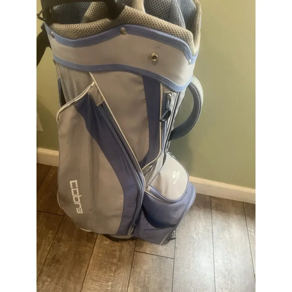 Cobra Women's Fly-XL 14 Way Golf Cart Bag Light Blue - See Descption